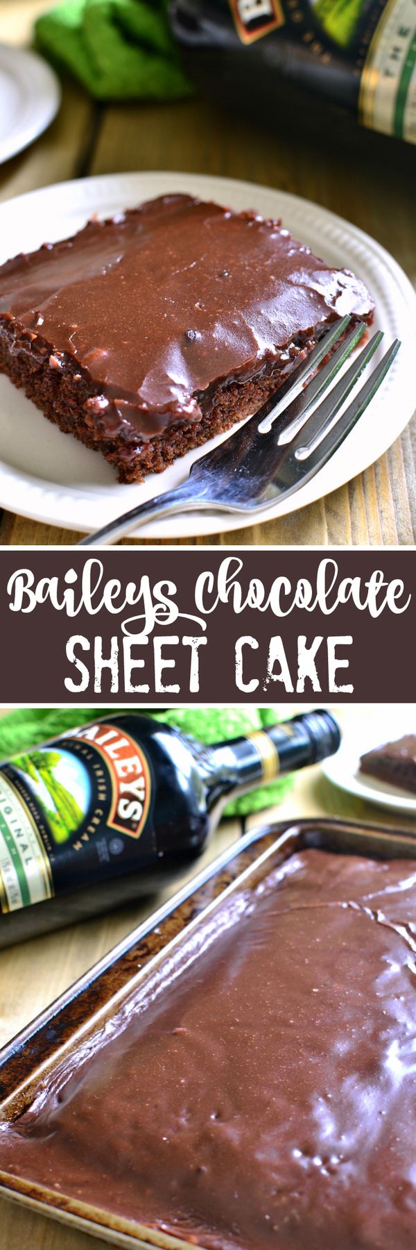 Baileys Chocolate Sheet Cake
