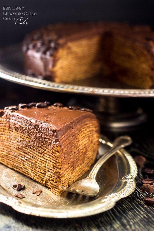 Baileys crepe cake