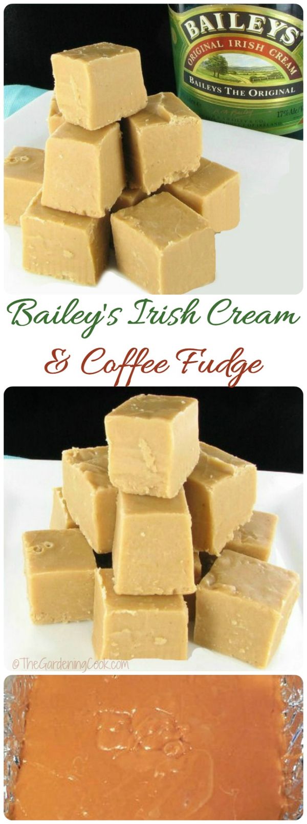 Bailey's Irish Cream & Coffee Fudge