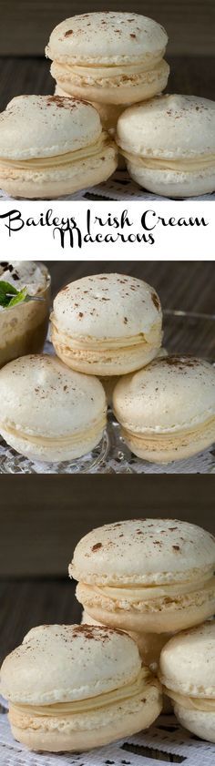 Baileys Irish Cream Macarons