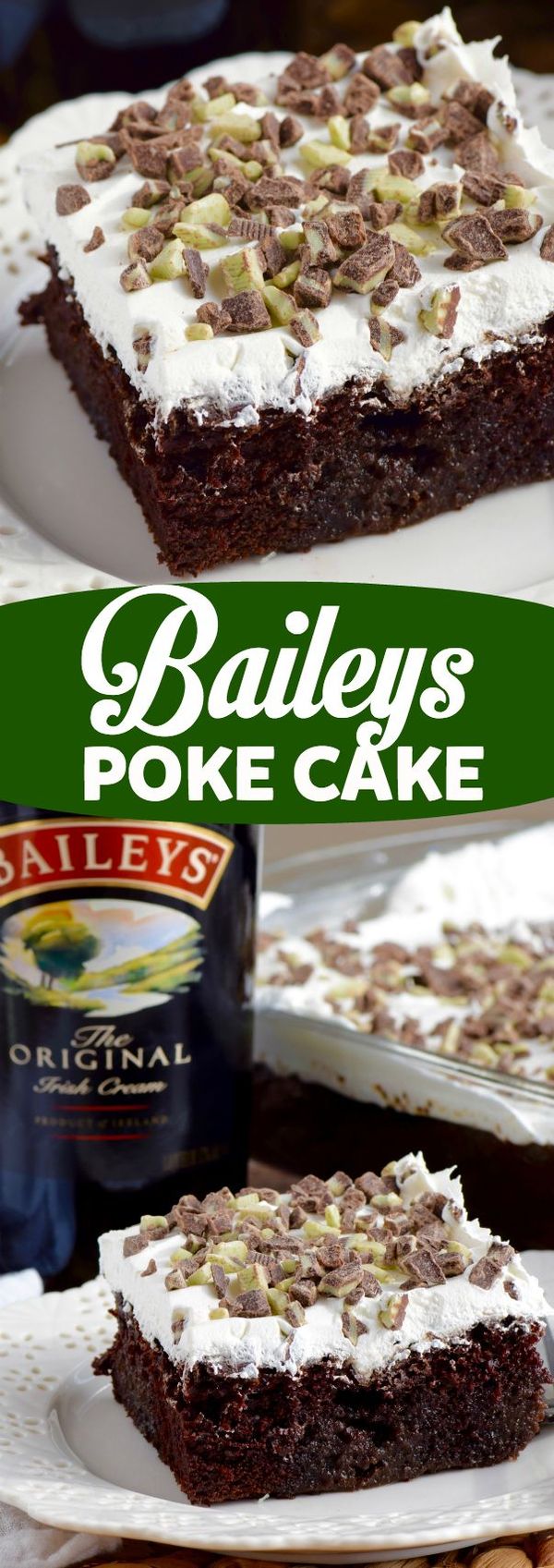 Baileys Poke Cake