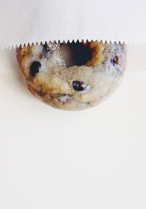 Baked Blueberry Cake Donuts