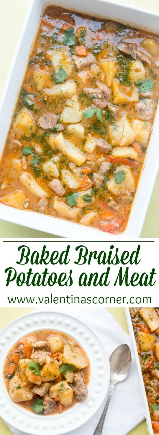 Baked Braised Potatoes