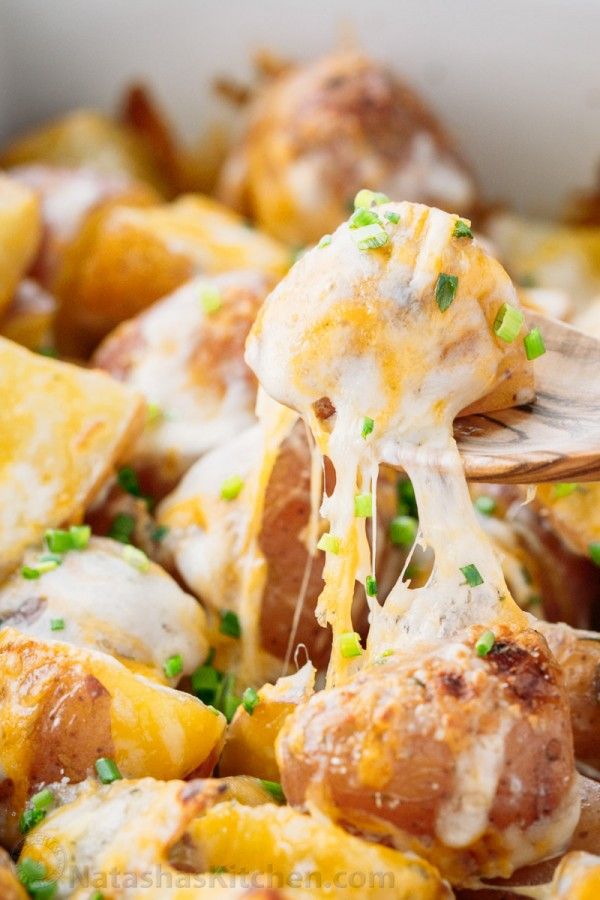 Baked Cheesy Ranch Potatoes