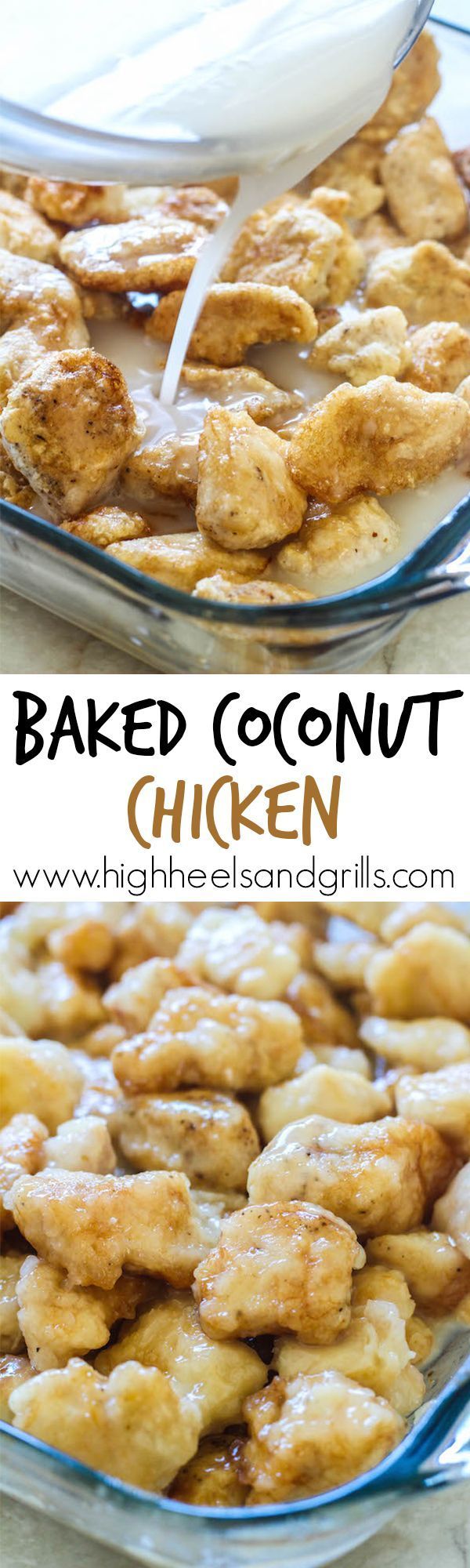 Baked Coconut Chicken