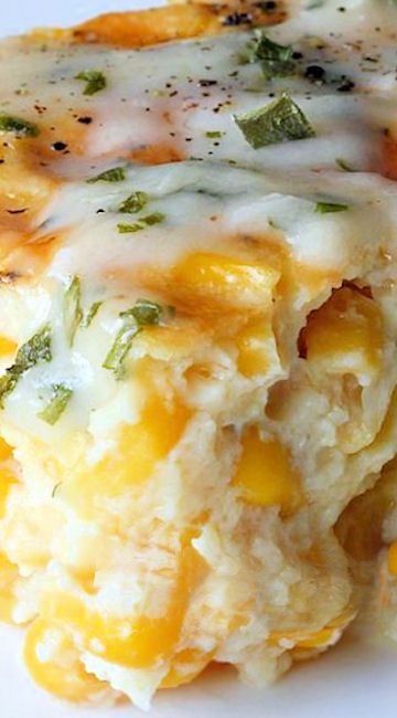 Baked Creamy Corn Casserole