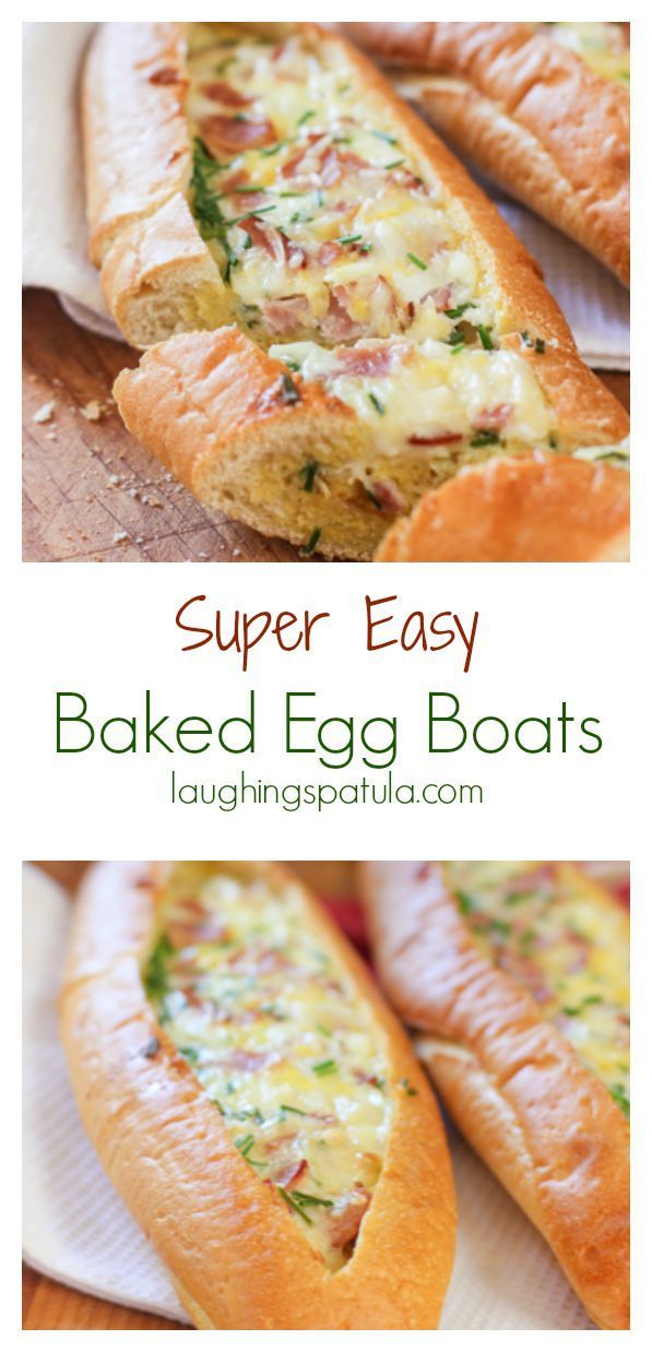 Baked Egg Boats