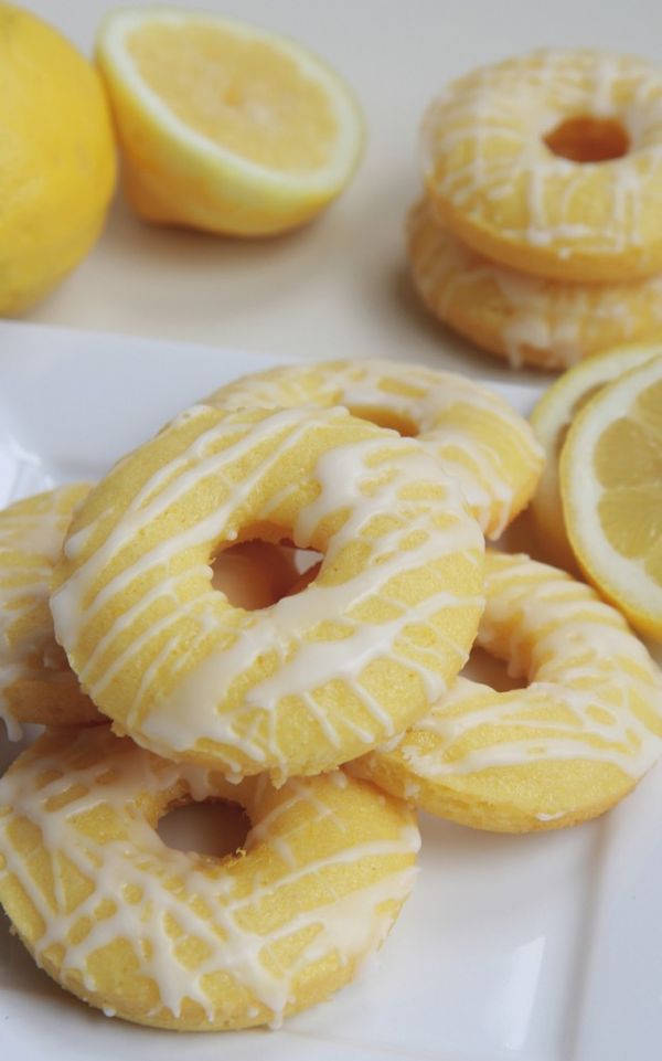 Baked Lemon Donuts