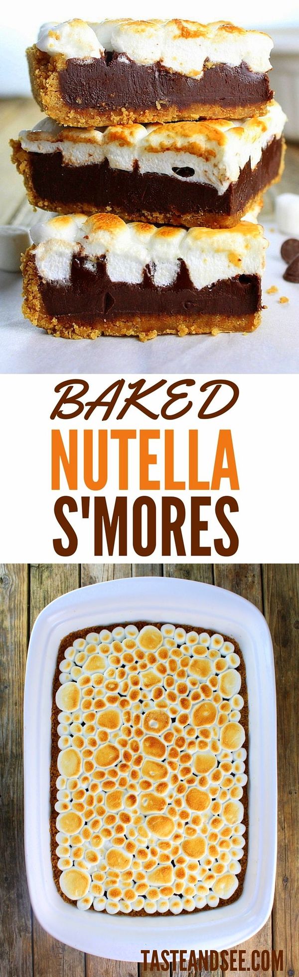 Baked Nutella S'mores