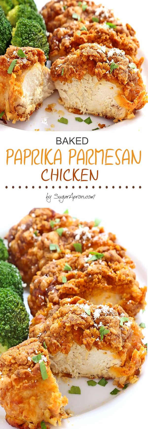 Baked Paprika Parmesan Chicken