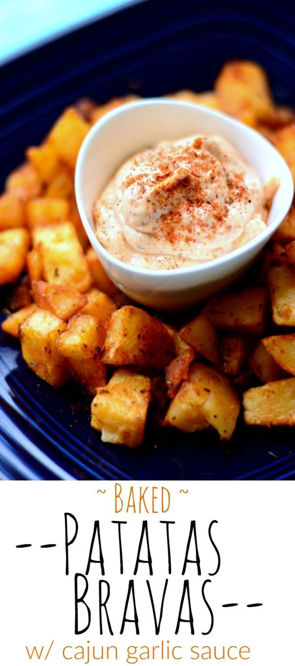 Baked Patatas Bravas