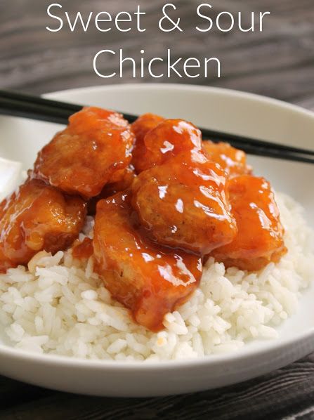 Baked Sweet and Sour Chicken