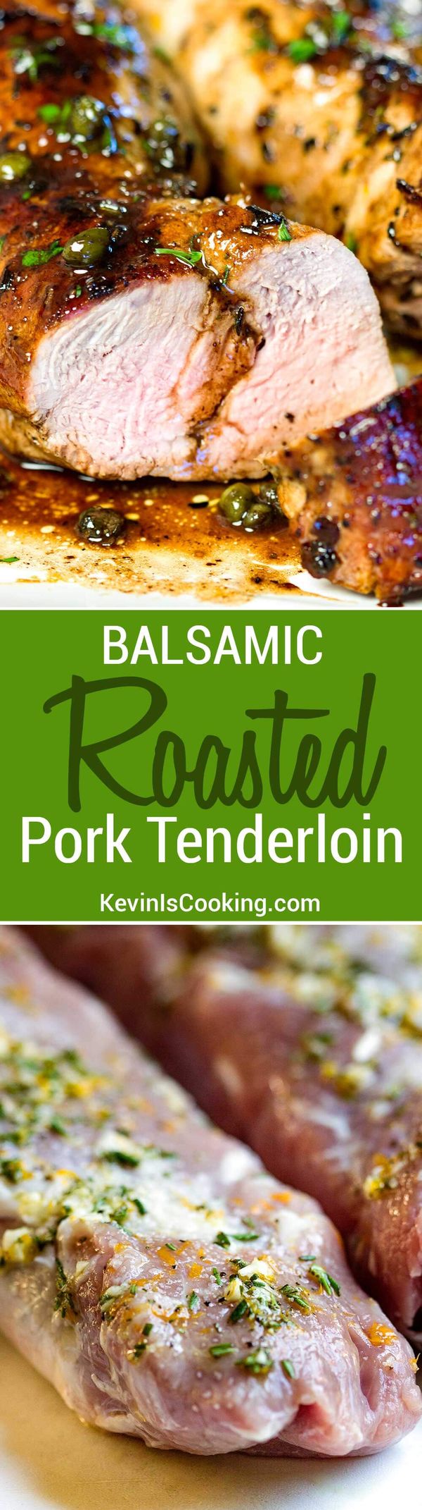 Balsamic Roast Pork Tenderloin