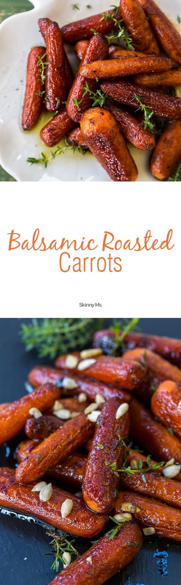 Balsamic Roasted Carrots