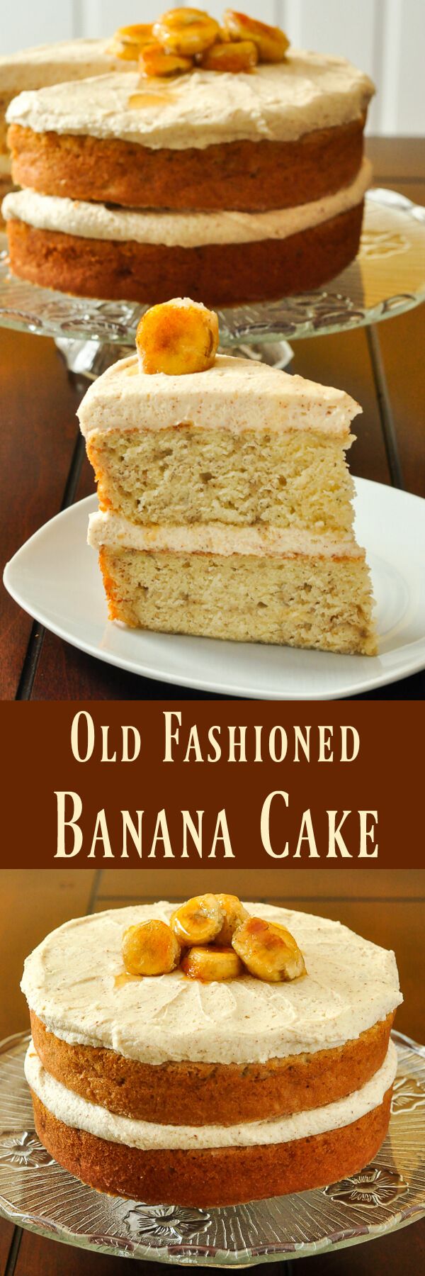 Banana Cake with Brown Butter Frosting