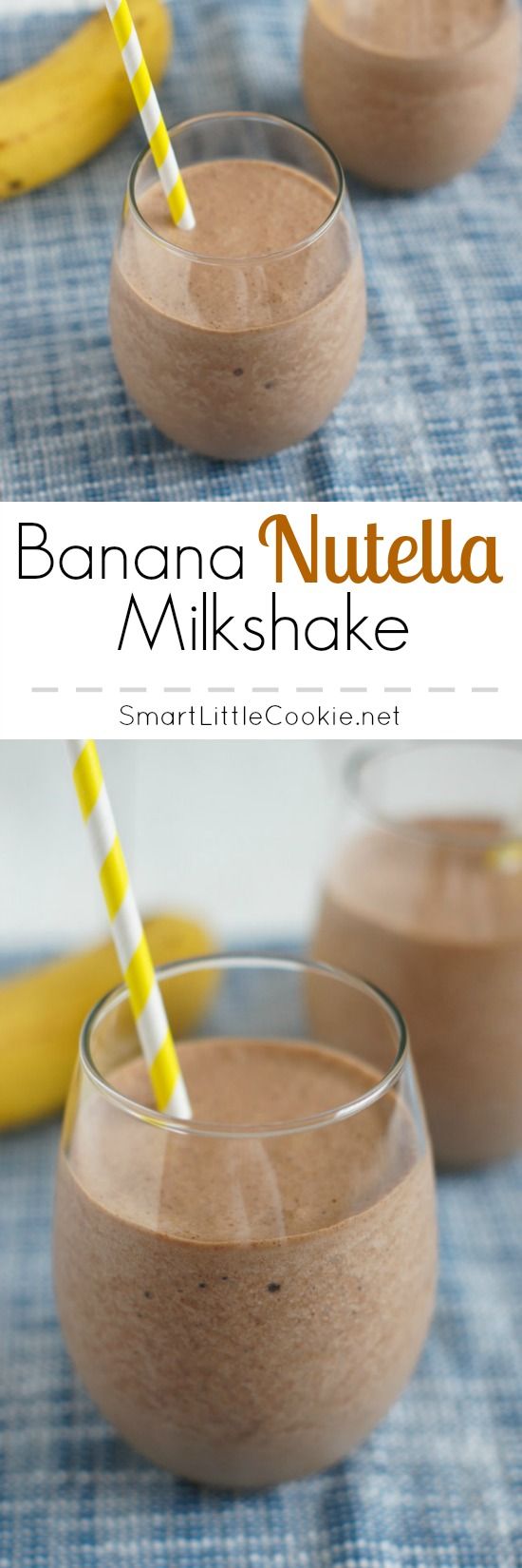 Banana Nutella Milkshake
