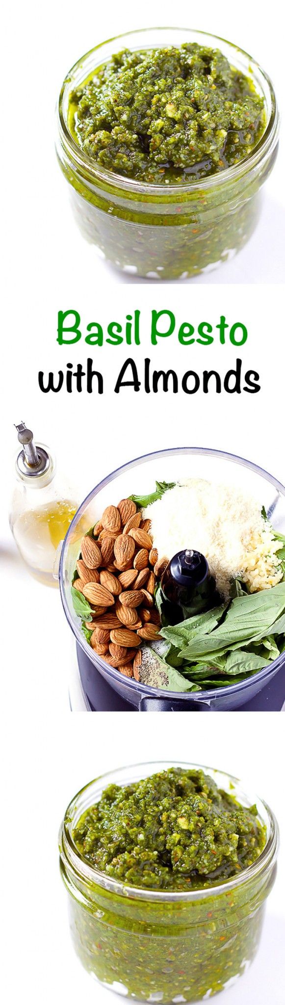 Basil Pesto with Almonds