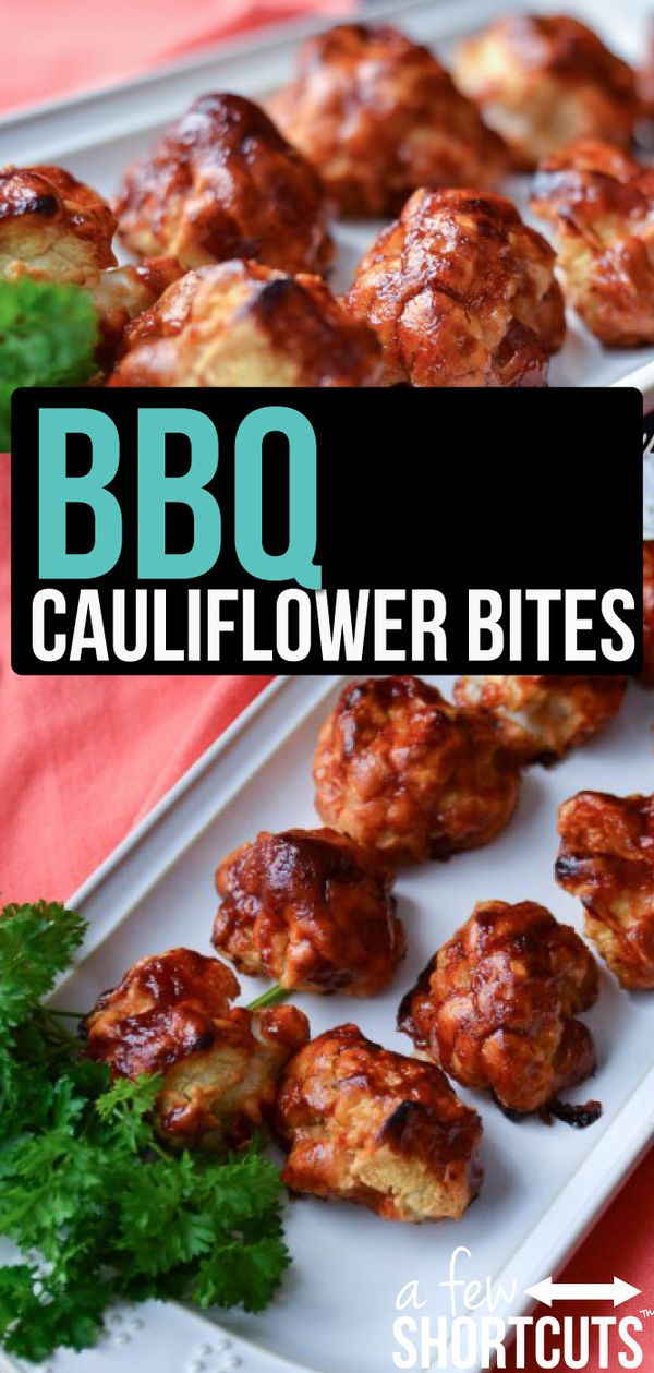 BBQ Cauliflower Bites