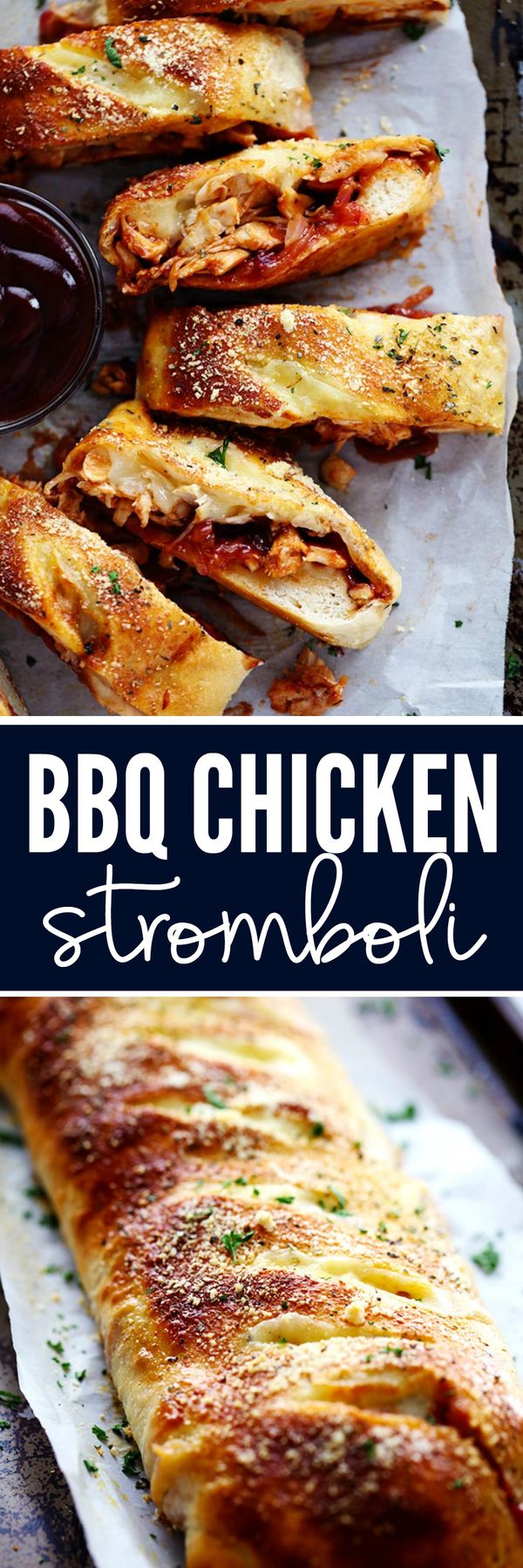 BBQ Chicken Stromboli