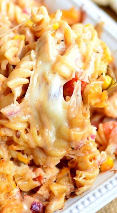 BBQ Ranch Chicken Casserole