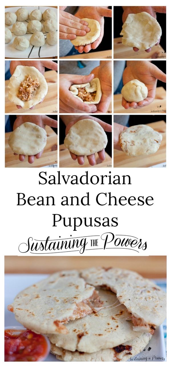 Bean and Cheese Pupusas