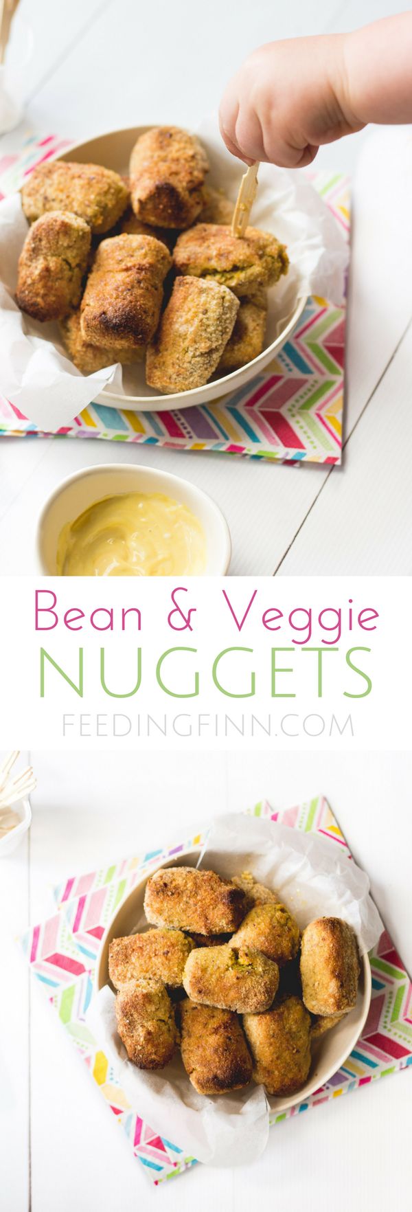 Bean and Veggie Nuggets