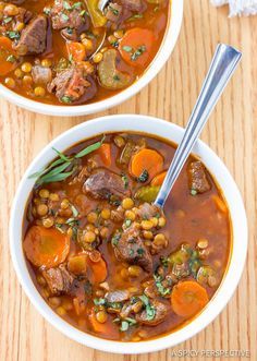 Beef and Lentil Stew