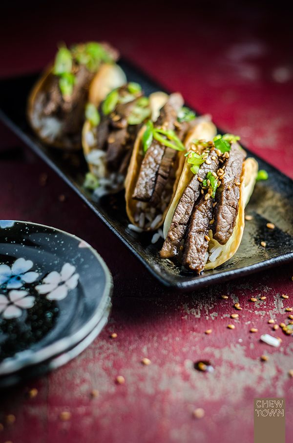 Beef Teriyaki Tacos