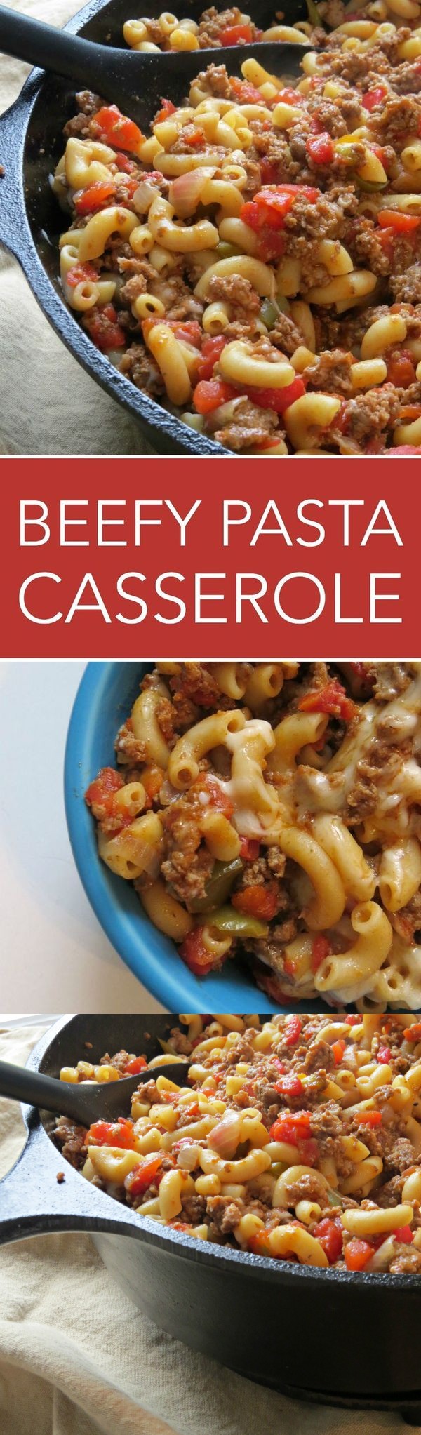 Beefy Pasta Casserole