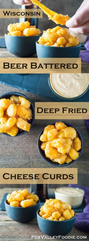 Beer Battered Deep Fried Cheese Curds