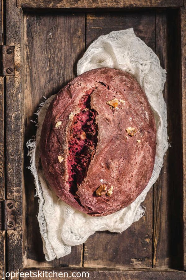 Beetroot & Honey Bread