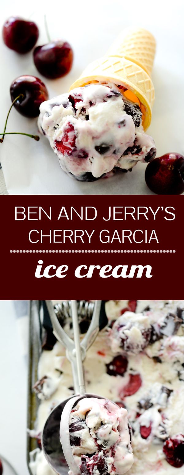 Ben & Jerry’s Cherry Garcia Ice Cream (Copy Cat