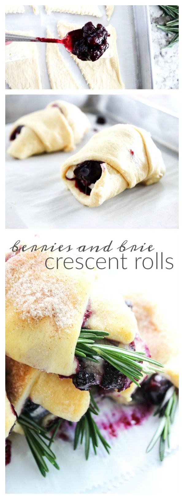 Berries & Brie Crescent Rolls