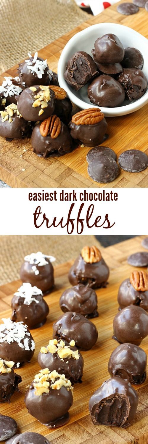 Best Dark Chocolate Truffles