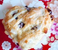 Best Ever Cranberry White Chocolate Scones with Orange Icing