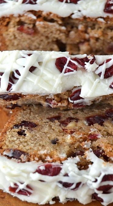 Better than Starbucks Cranberry Bliss Bread