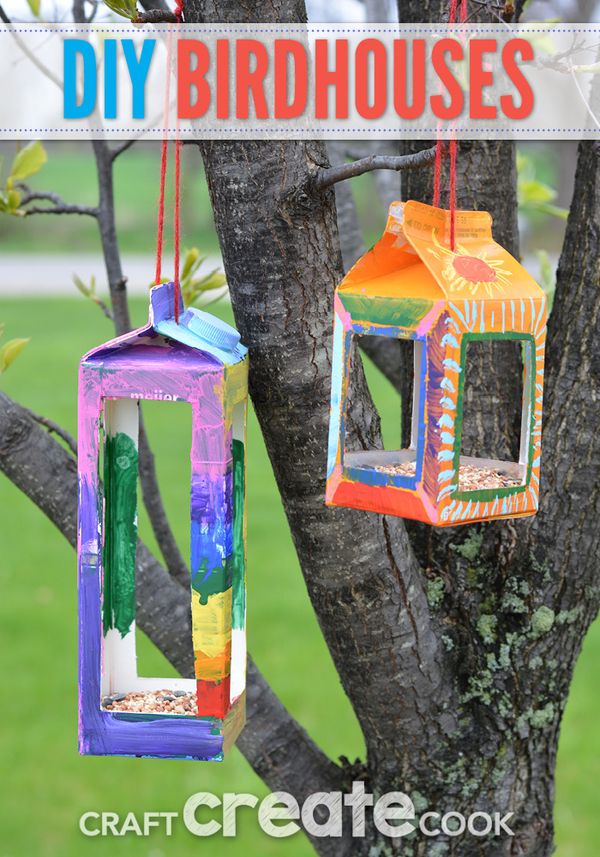 Birdhouse Crafts for Kids