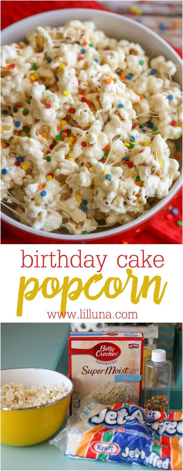 Birthday Cake Popcorn