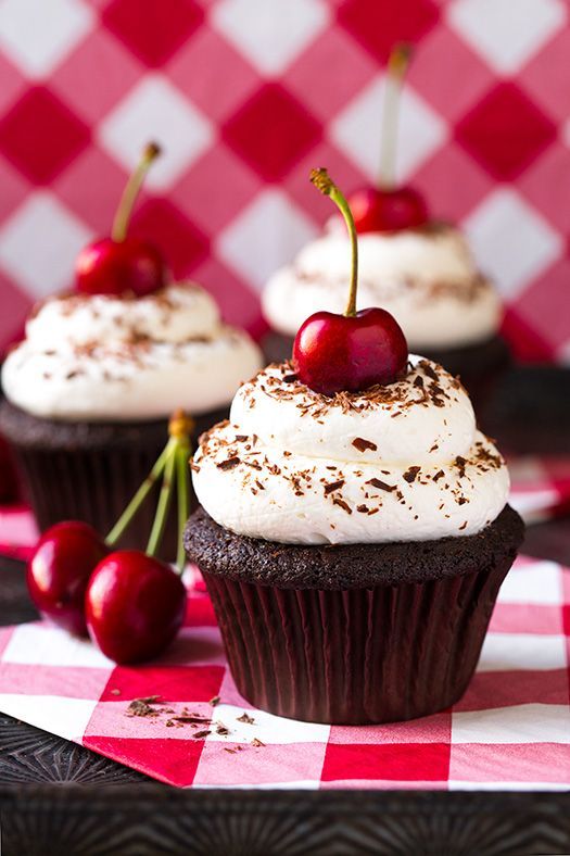 Black Forest Cupcakes