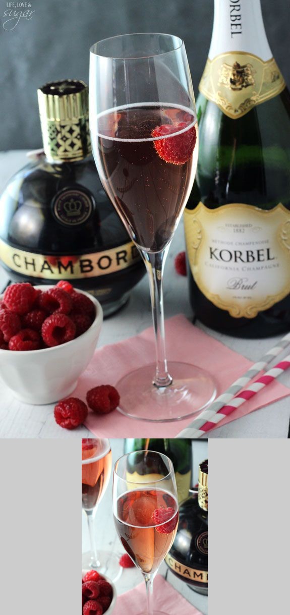 Blackberry Champagne Bellini