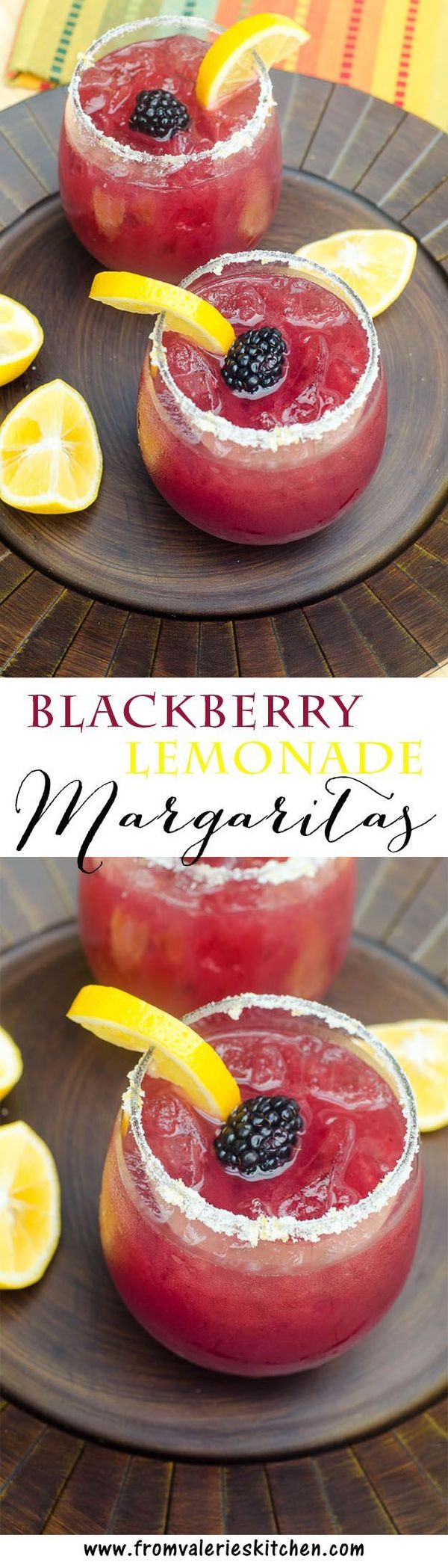 Blackberry Lemonade Margaritas