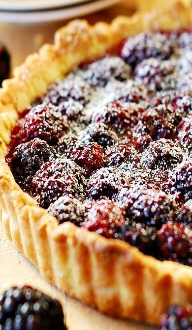 Blackberry tart