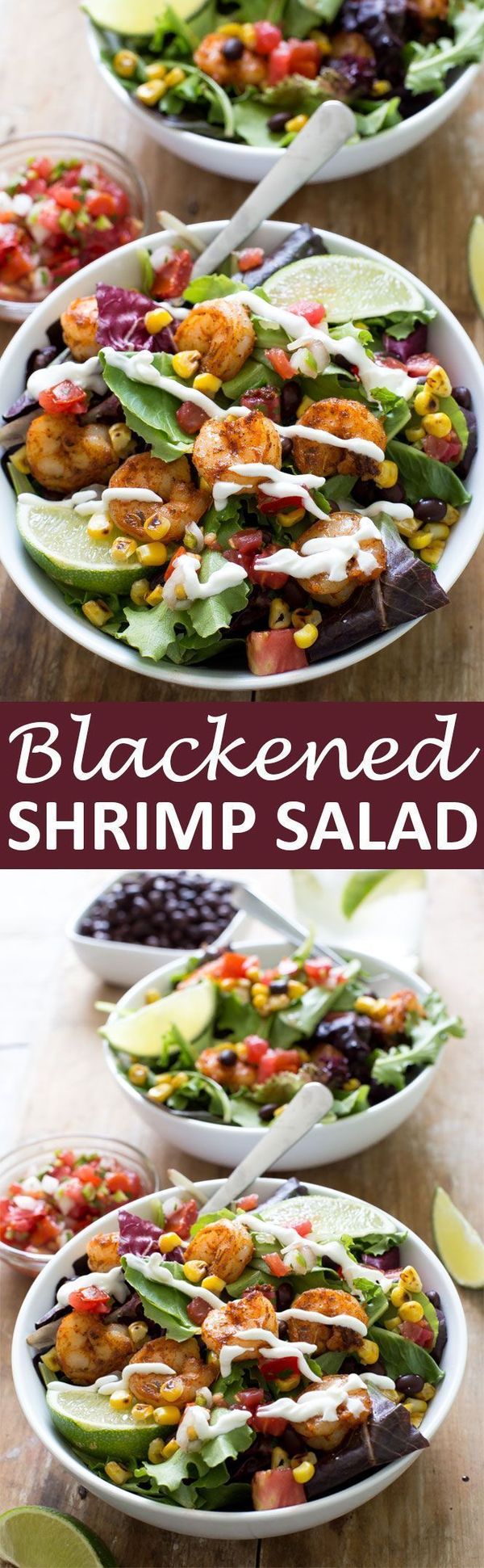 Blackened Shrimp Salad