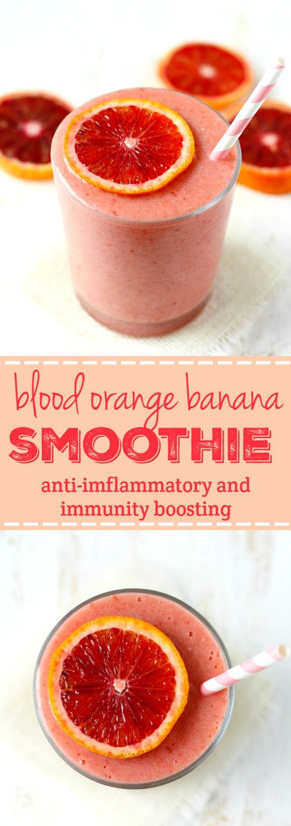 Blood Orange Banana Smoothie