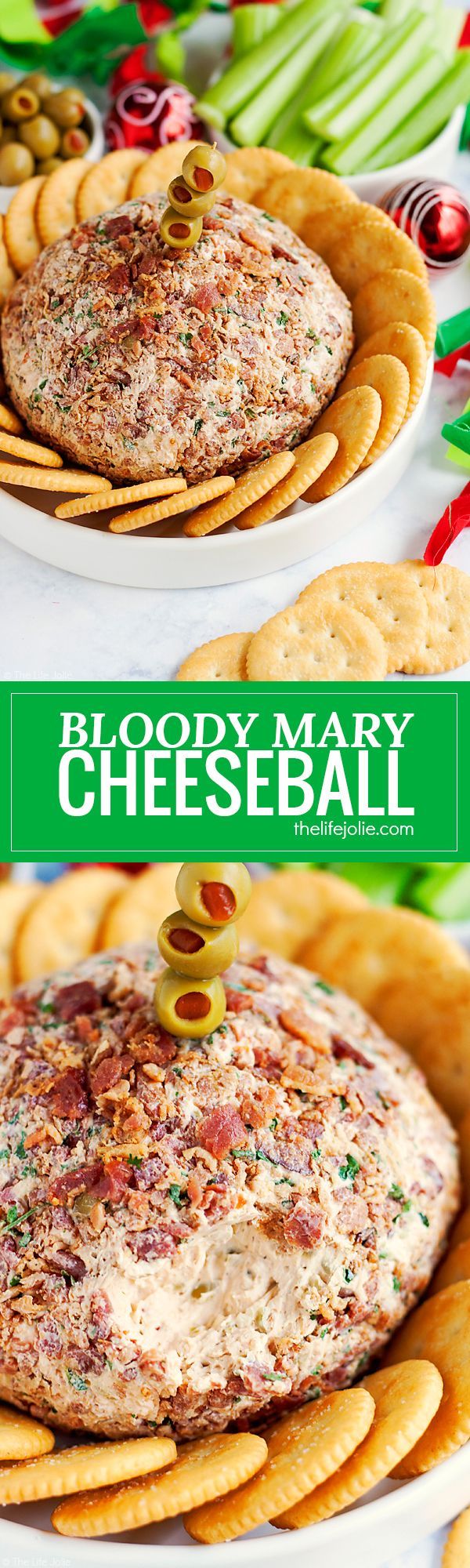 Bloody Mary Cheeseball