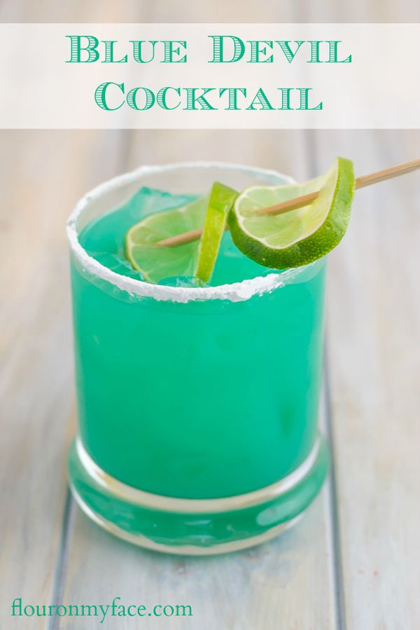 Blue Devil Cocktail