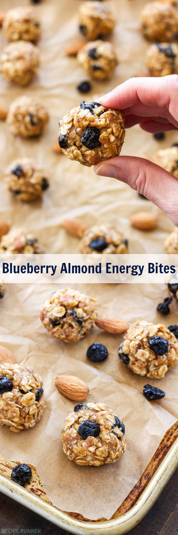 Blueberry Almond Energy Bites