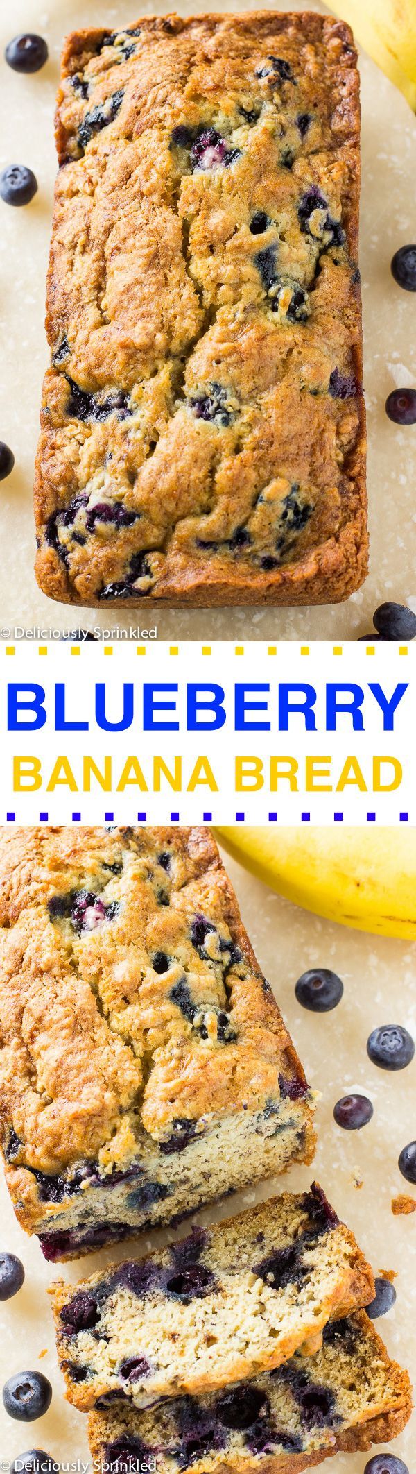 Blueberry Banana Bread