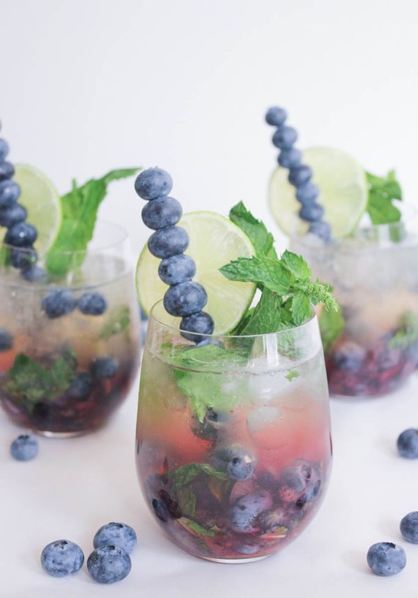 Blueberry Mojito Royale