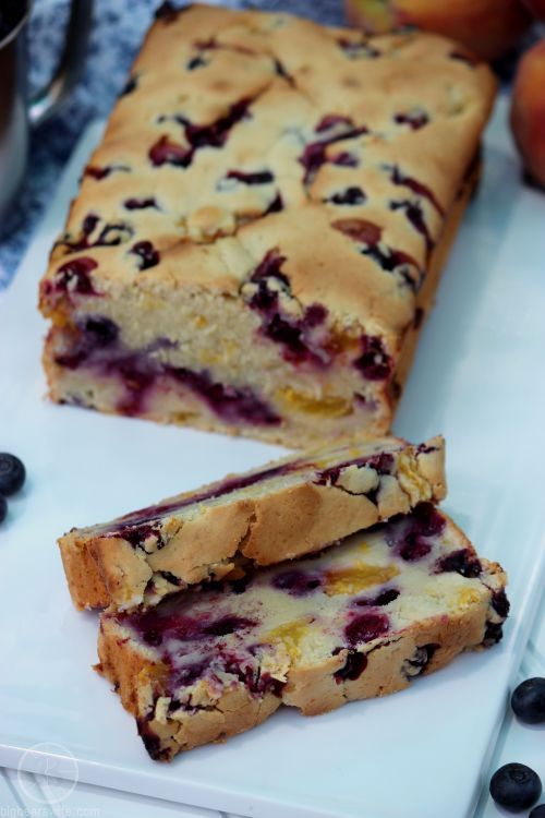 Blueberry Peach Bread